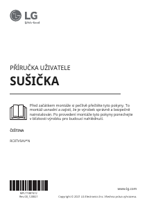 Manuál LG RC8TV9AVHN Sušák