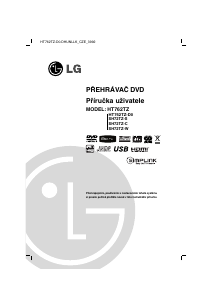 Manuál LG HT762TZ-D2 Domácí kino