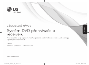 Manuál LG HT305SU-D0 Domácí kino