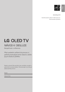 Manuál LG OLED55A23LA OLED televize