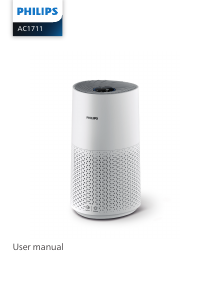 Manual Philips AC1711 Air Purifier