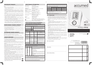 Instrukcja Accumed AW150f Ciśnieniomierz
