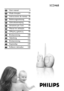 Kullanım kılavuzu Philips SCD468 Bebek telsizi