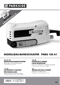 Manual Parkside IAN 115751 Belt Sander