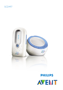 Instrukcja Philips SCD497 Avent Niania elektroniczna