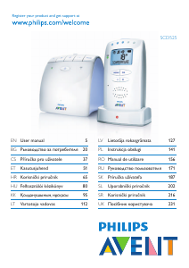 Priručnik Philips SCD525 Monitor za novorođenčad