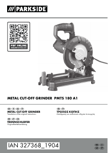 Manual Parkside IAN 327368 Cut Off Saw