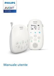 Manuale Philips SCD715 Avent Baby monitor