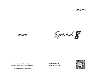 Manual de uso Zopo Speed 8 Teléfono móvil