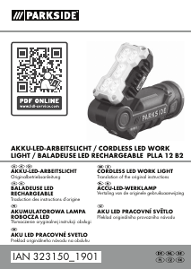 Handleiding Parkside IAN 323150 Zaklamp