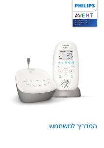 מדריך Philips SCD733 Avent מוניטור לתינוקות