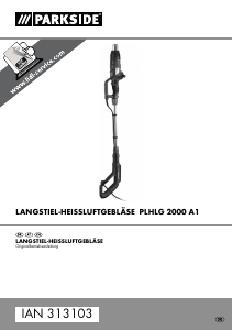 Bedienungsanleitung Parkside IAN 313103 Heissluftpistole