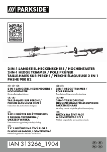 Manual Parkside IAN 313266 Hedgecutter