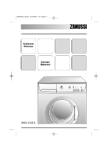 Kullanım kılavuzu Zanussi ZWG 3125 S Çamaşır makinesi