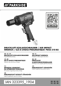 Manual Parkside IAN 323395 Impact Wrench