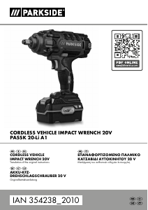 Manual Parkside IAN 354238 Impact Wrench