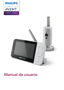 Manual de uso Philips SCD921 Avent Vigilabebés