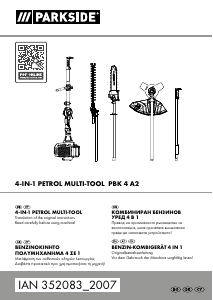 Handleiding Parkside IAN 352083 Aandrijfeenheid