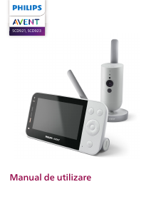 Manual Philips SCD923 Avent Interfon bebe