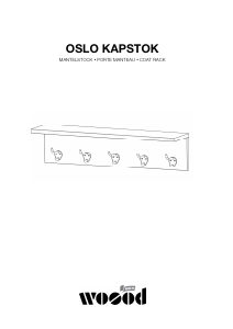 Manual Woood Oslo Coat Rack