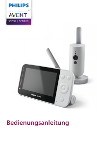 Bedienungsanleitung Philips SCD923 Avent Babyphone