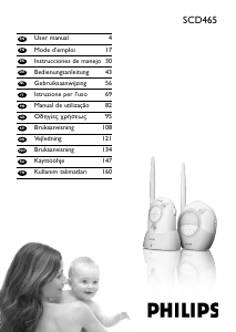 Kullanım kılavuzu Philips SCX465 Bebek telsizi