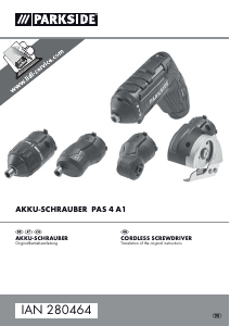 Manual Parkside IAN 280464 Screw Driver