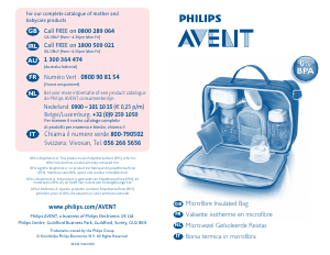 Mode d’emploi Philips SCF302 Avent Tire-lait