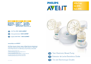 Manual de uso Philips SCF304 Avent Extractor de leche
