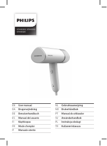 Manual Philips STH3010 Vaporizador de vestuário