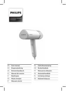 Manuale Philips STH3020 Vaporizzatore indumenti