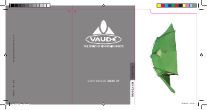 Manual de uso Vaude Mark 3P Carpa de campaña