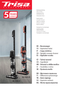 Handleiding Trisa Quick Clean Professional T0359 Stofzuiger