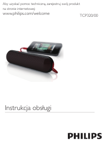 Instrukcja Philips TCP320 Odtwarzacz Mp3