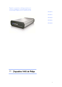 Manual de uso Philips SPD8010CC NAS