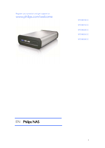 Manual Philips SPD8020CC NAS