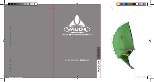 Manual de uso Vaude Mark 2P Carpa de campaña