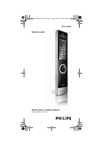 Manuál Philips SRU9600 Dálkový ovladač
