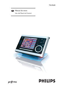 Manual de uso Philips TSU9600 Control remoto