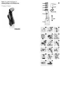 Priručnik Philips TT2021 Brijač