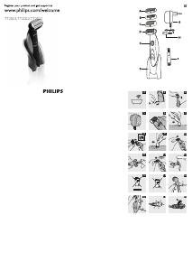 Bruksanvisning Philips TT2021 Barbermaskin