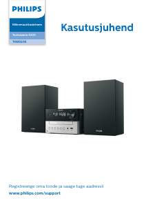 Kasutusjuhend Philips TAM3205 Stereokomplekt