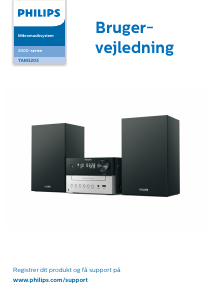 Brugsanvisning Philips TAM3205 Stereo sæt