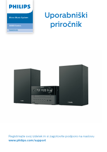 Priročnik Philips TAM3505 Stereo komplet