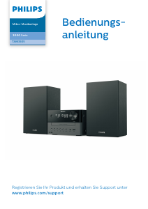 Bedienungsanleitung Philips TAM3505 Stereoanlage