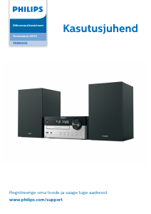 Kasutusjuhend Philips TAM4205 Stereokomplekt