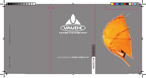 Manual de uso Vaude Power Atreus 3P Carpa de campaña