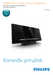 Priručnik Philips TCM350 Stereo komplet