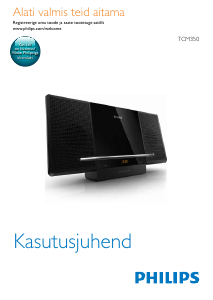 Kasutusjuhend Philips TCM350 Stereokomplekt