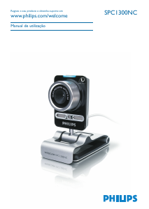Manual Philips SPC1300NC Webcam
